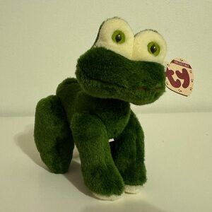 TY Vintage Attic Treasures 1993 Prince the Frog Collectible Stuffed Animal